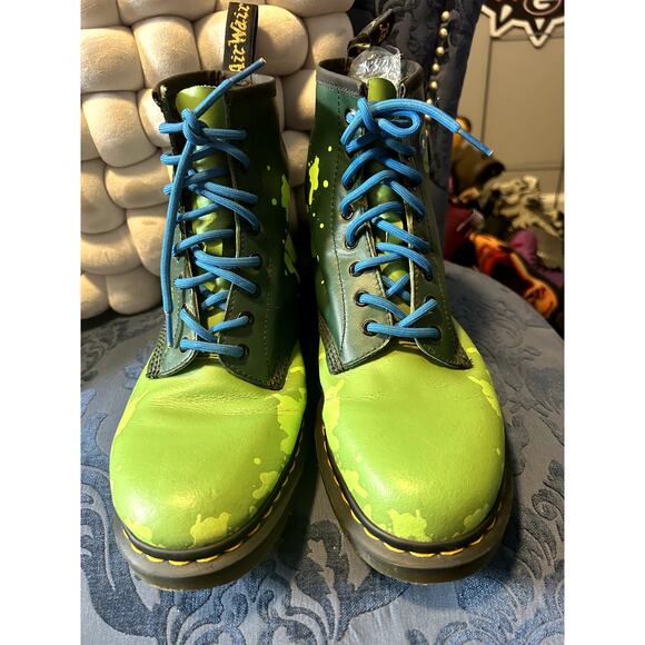 Dr Martens x TMNT Leonardo Boots Size 11/EU 45 - Picture 4 of 8